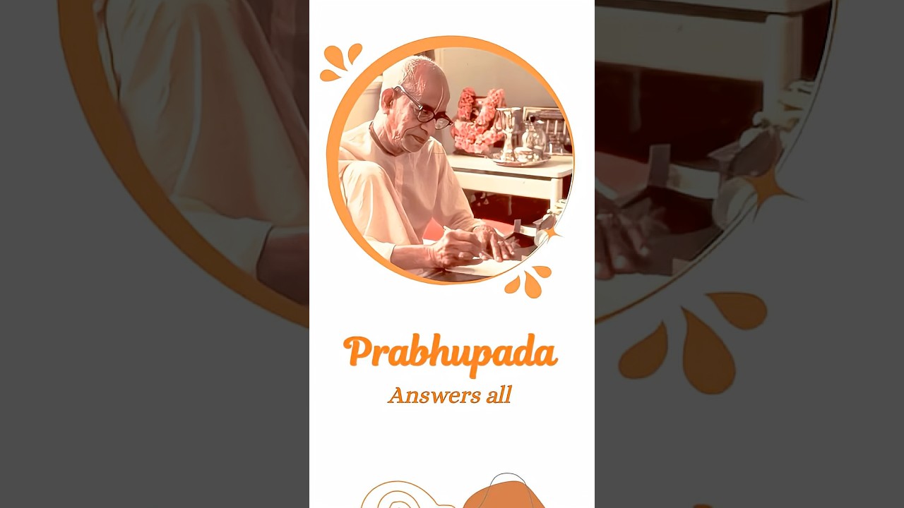 Prabhupada Answers All #bhakticharuswami #bcs #prabhupada #pastimes