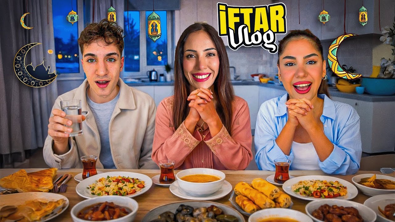 AİLECEK İFTAR VLOG !! TÜM AİLE BİR ARADA Tuğba Eroğlu | Yağmur Eroğlu