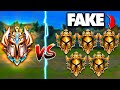 1 Pro vs. 5 FAKE Gold Players Ft. Professor Akali