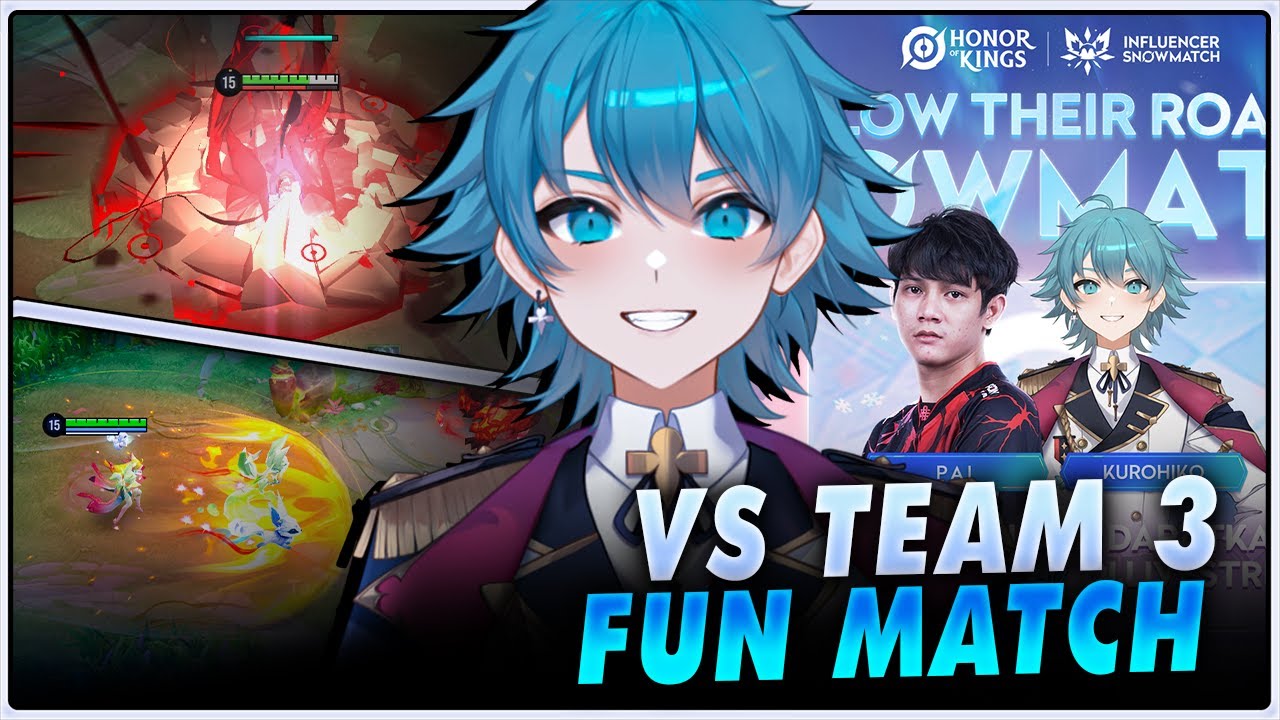 Snowmatch 🔴Honor of Kings: Influencer Snowmatch - Dukung Tim 2 Ges, Menang ini ...