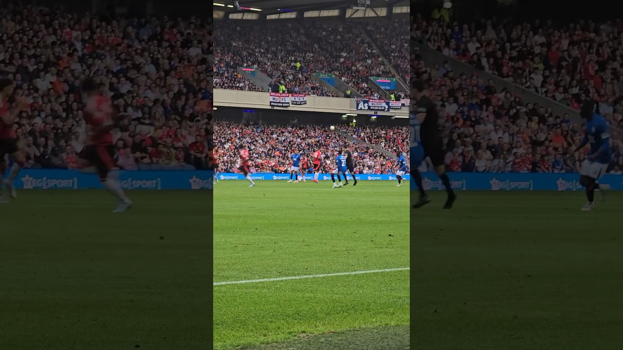 This Angle Of Leny Yoro’s Pass 👀