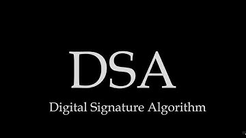Digital Signature Algorithm
