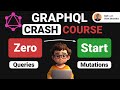 Learn GraphQL In 22 Minutes (crash course) #graphql #nodejs