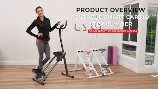 Foldable Smart Cardio Step Climber | How to Use   Features