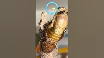 Bug Transforms Completely Out Of His Body (@aparentchil) #shorts