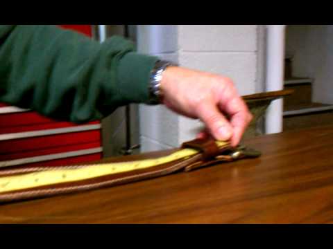 How to measure for a belt - YouTube
