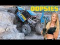 WE BREAK OUR ULTRA4 CAR...AGAIN! Offroading goes wrong again.