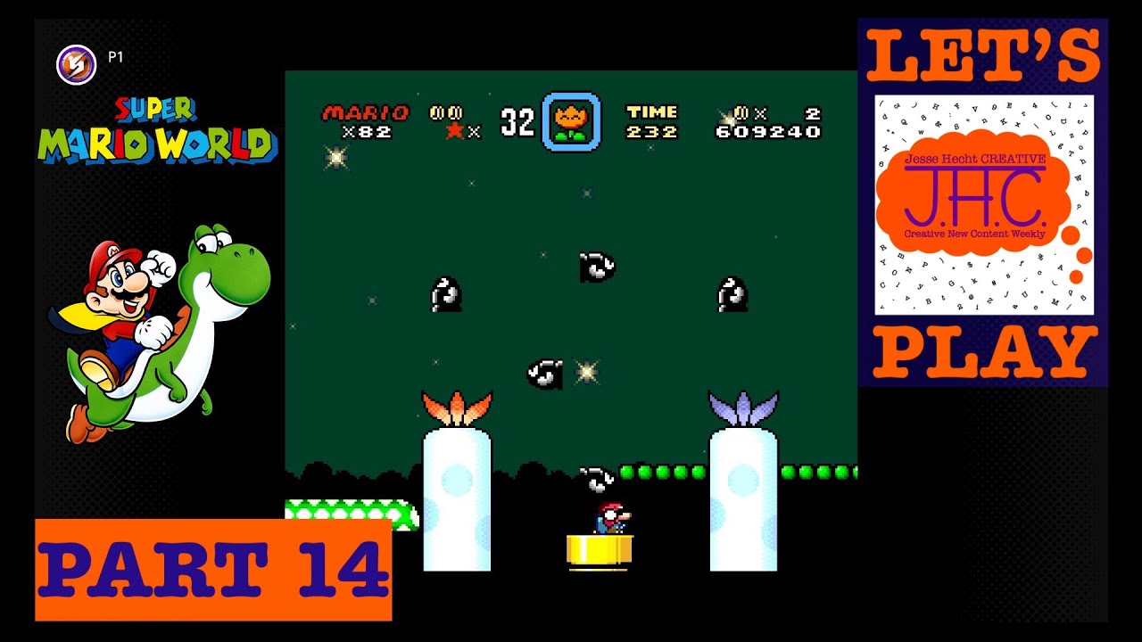 CLOSE CALL! Let's Play Super Mario World SNES! Yoshi Koopalings Bowser Luigi Princess Peach Nintendo