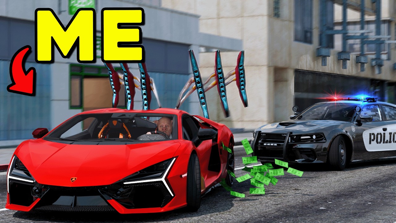 I Used The IRON CAR To Rob Banks In GTA 5