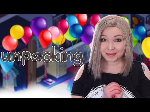 ?МОЙ ДЕНЬ РОЖДЕНИЯ! ОТМЕЧАЕМ В РЕЛАКСЕ! [Полное Прохождениe Unpacking]