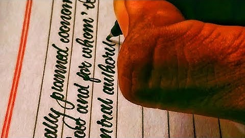 Beautiful cursive handwriting for beginners 🔥 | How to write cursive handwriting ✨
