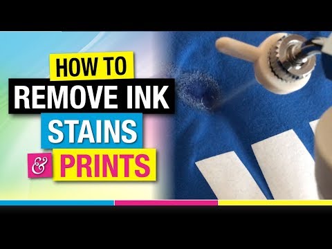 How to Remove Stains and Prints with a Spot Cleaning Gun Screen Printing Tutorial Tip