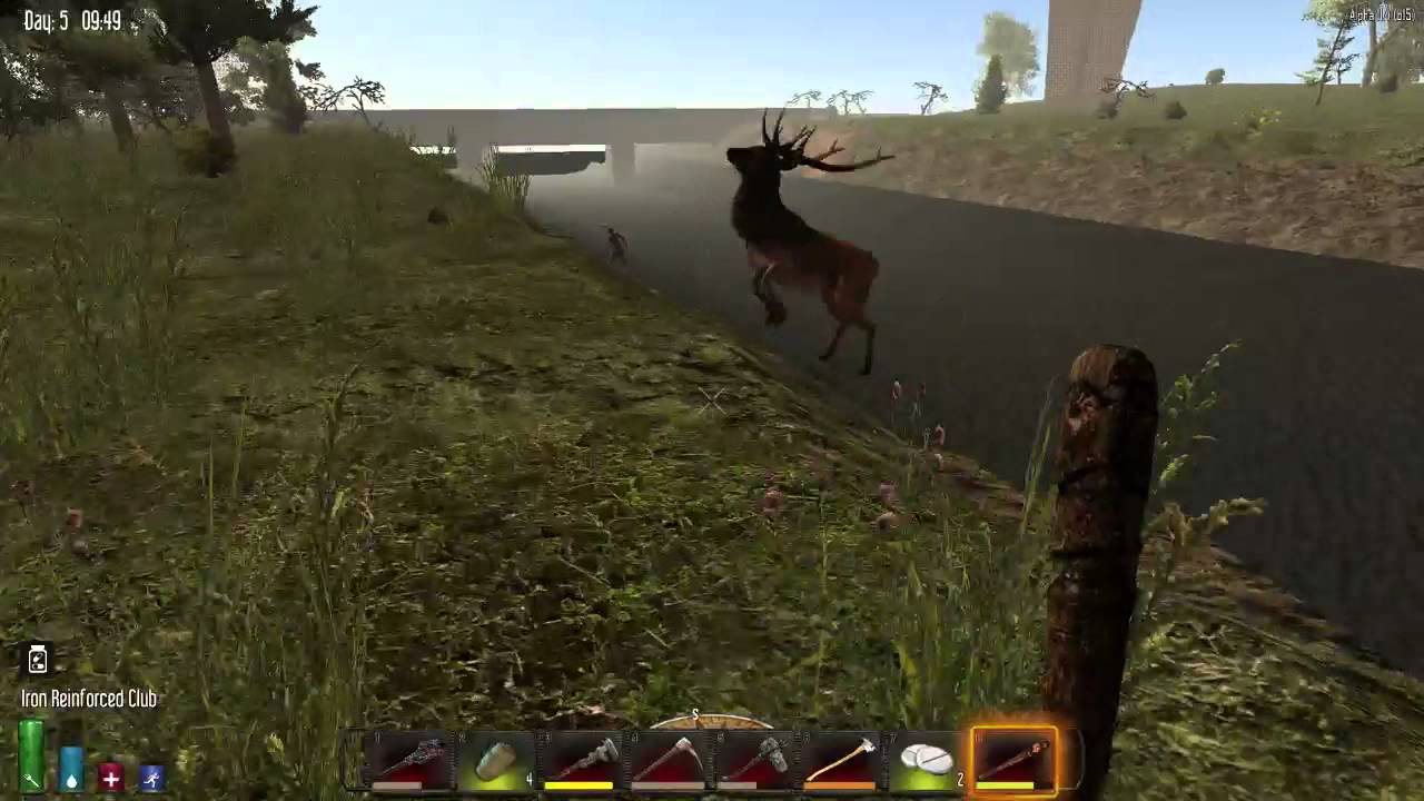 7 Days To Die - XRG Rage VS Deer (Stream Highlight)