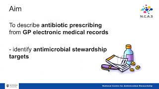 Antibiotic prescribing data extraction from GP prescribing software and analysis screenshot 4