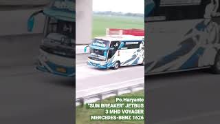 Bus Po Haryanto Sun Breaker Jetbus 3 Mhd Mercedesbenz 1626