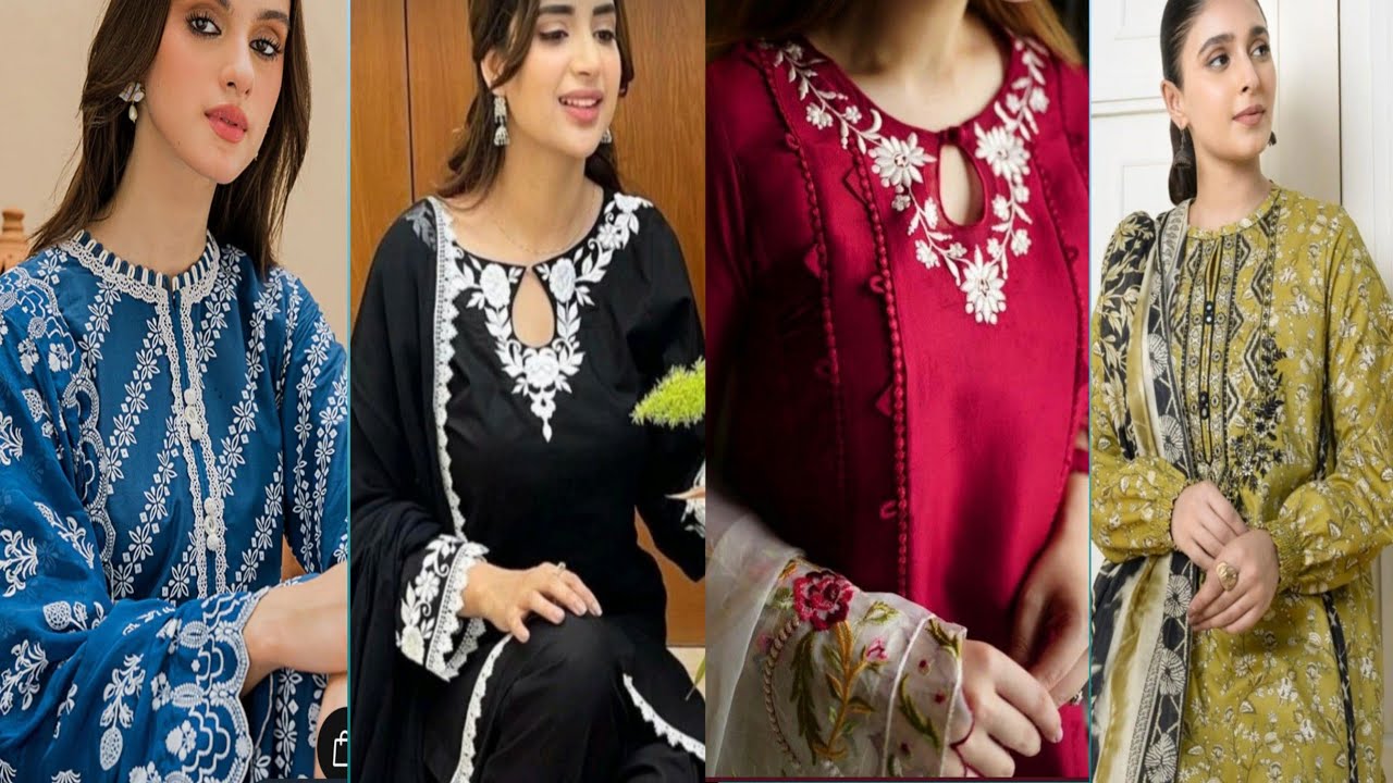 Latest Neck and sleeves design 2023neckdesign2023 sleevesdesign2023