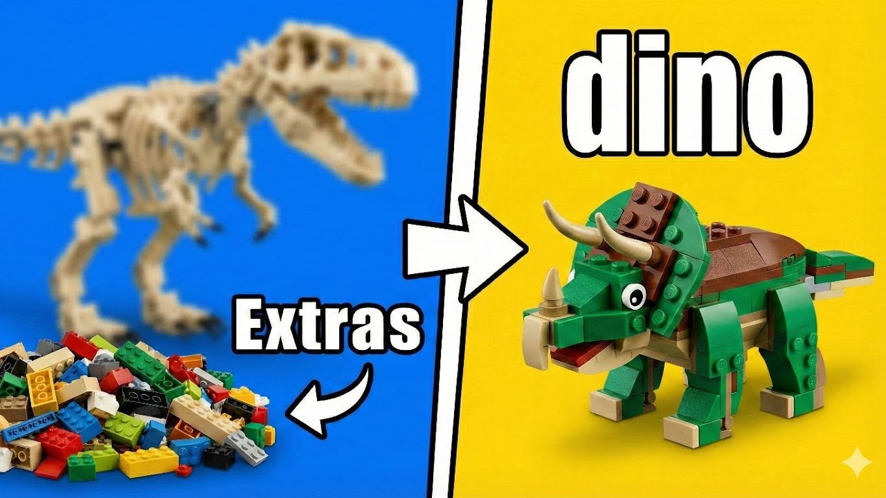 Лего, но я могу использовать только лишние детали...