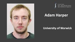 Adam Harper: Finding the distribution of random multiplicative functions in short intervals