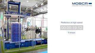 MOSCA Evolution SoniXs MS-6 H - Fully Automatic Horizontal Strapping Machine