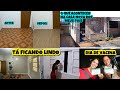 LAMINADO PRONTO | PINTURA HOME OFFICE | PQ NÃO GRAVEI MAIS A CASA NOVA DELES | VACINA