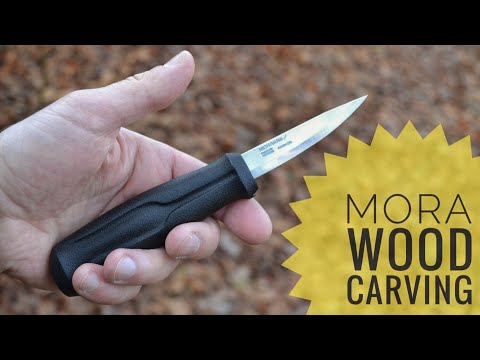 Mora Wood Carving Basic - нож для резьбы по дереву. обзор + тест. Testing.