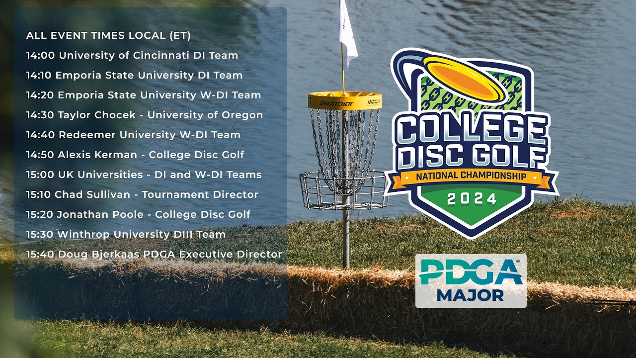 2021 Music City Open PDGA National Tour Press Conference YouTube