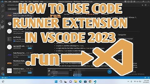 Code Runner - Hoe Code Runner te gebruiken in Visual Studio Code 2023