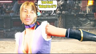 Tekken 8 - LTG Low Tier God ragequits vs an Azucena player \& gets mad at stuff