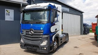 TRUCK MERCEDES-BENZ ACTROS 1845 4X2 TRACTOR UNIT FIŠ TRUCKS & MACHINERY SLOVENIA