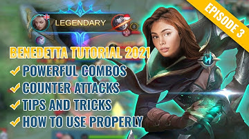 BENEDETTA Best Tutorial & Guide 2021 (English): Skills, Combo, Tips and Tricks | Mobile Legends | ML