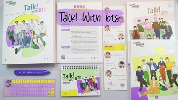 [Unboxing] Talk! With bts |learn! korean series with bts|