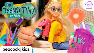 Tiny Trendy School Supplies | Kids Crafts at Home | TEENSY TINY DIY SHOW #stayhome #withme