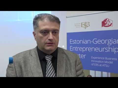 აკ.წერეთლის სახელმწიფო უნივერსიტეტში ესტონეთის ბიზნეს სკოლის პროექტი ხორციელდება