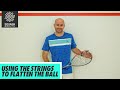 Conseils de squash utiliser les cordes pour aplatir la balle avec jesse engelbrecht