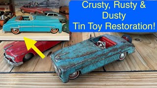 Fixing up a junkyard worthy tin toy car! by Curiosity Incorporated 22,407 views 2 months ago 17 minutes