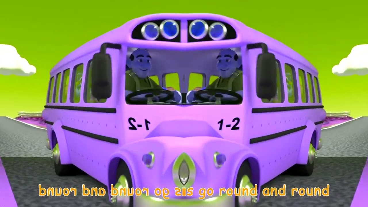 Cocomelon Wheels on the bus Logo Effects Sponsored By Abyss Effects & Nein Csupo Effects