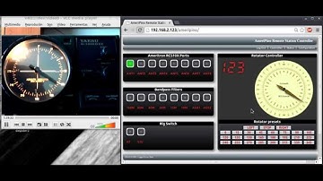 Web controlled Yaesu G1000DXC with ERC-M board and RaspBerryPi