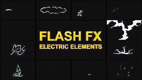 Flash FX Electric Elements Unity Preview