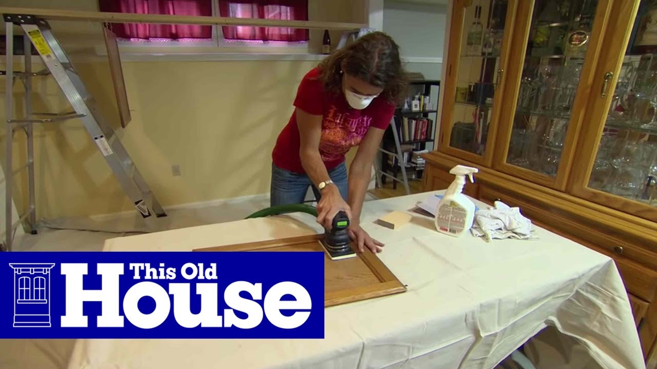 How To Paint Kitchen Cabinets This Old House