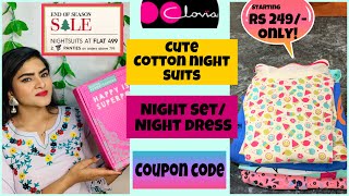 Clovia END OF SEASON SALE | Cute Nightsuits/lingerie/Night dress | Coupon Code | Online Shopping screenshot 4