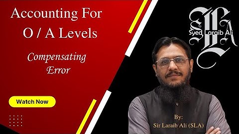 Compensating Error