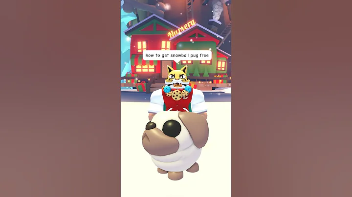How To Get Snowball Pug FREE In Adopt Me Christmas Update!