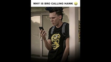 Hawk did NOT need to know that 💀 | #shorts #youtubeshorts #edit #cobrakai