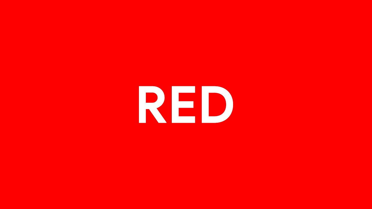 4K Red Screen Ambient | 22 Minute Background - YouTube