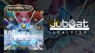 *SDVX* 【jubeat Analyser】 KAC 2012 ULTIMATE MEDLEY -HISTORIA SOUND VOLTEX- [EXT/10.7] EXC By EBIN.BKN