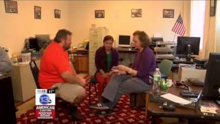 Deaf refugee learns ASL