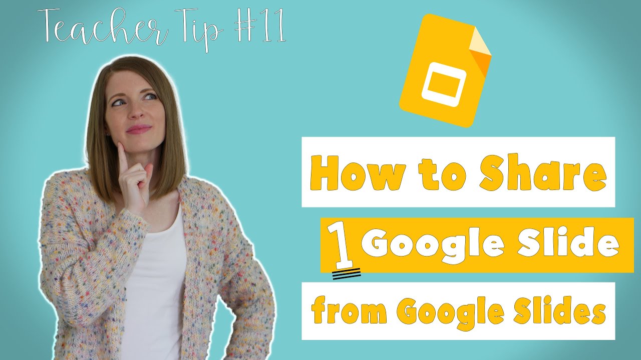 how to share a google slide presentation