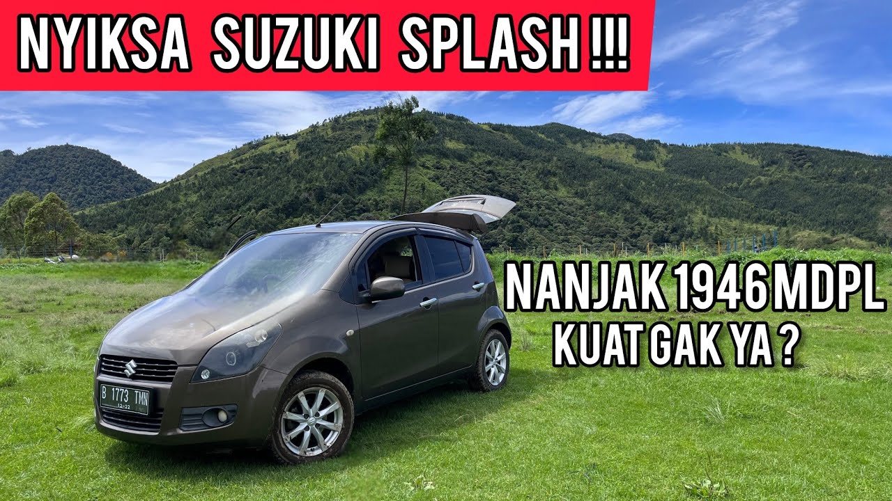 STECU-STECU BGT TREKNYA ! | MELIBAS TANJAKAN EKSTRIM CANDI CETHO, DENGAN SUZUKI SPLASH