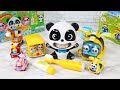 Satisfying with unboxing  review baby bus car school bus asmrs