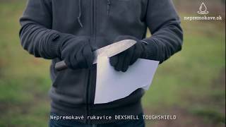 Neprerezateľné Rukavice Dexshell Toughshield Nepremokave.sk
